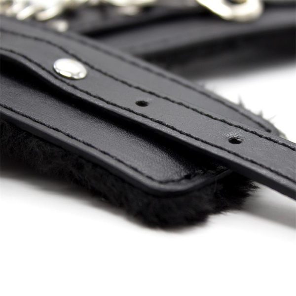 Esposas con Forro Interior Ajustables 30 cm Negro - imagen 4