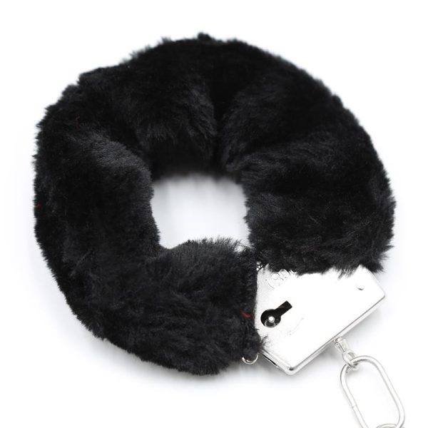 Esposas de Metal para Muñecas con Pelo Negro - imagen 2