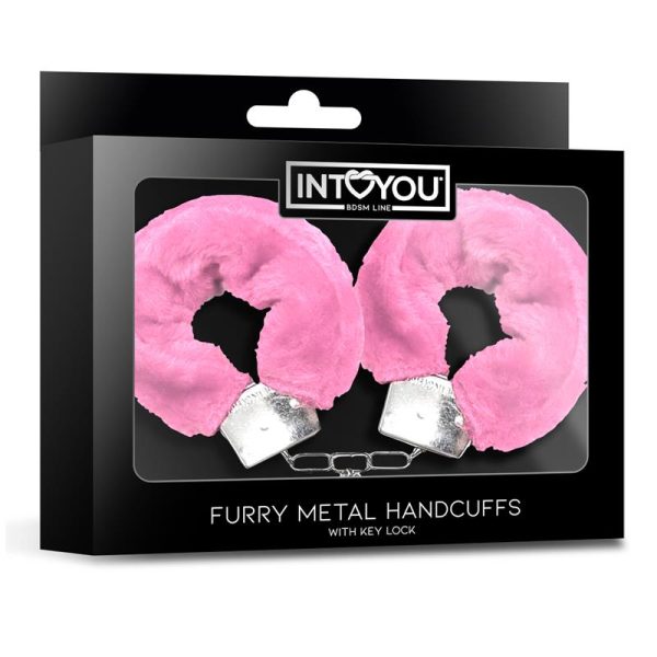 Esposas de Metal para Muñecas con Pelo Rosa - imagen 2