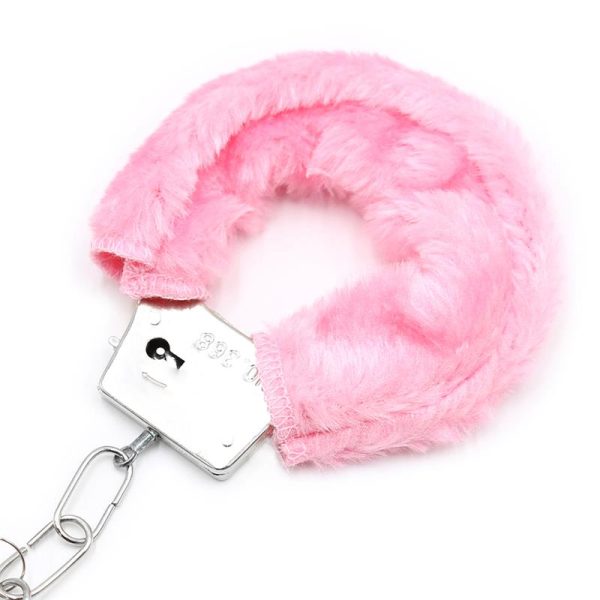 Esposas de Metal para Muñecas con Pelo Rosa - imagen 6