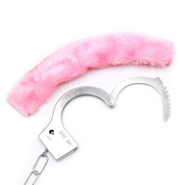 Esposas de Metal para Muñecas con Pelo Rosa - imagen 7