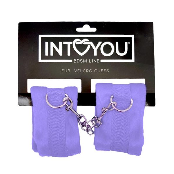 Esposas de Tela con Velcro para Muñecas con Pelo Largo Púpura - imagen 2