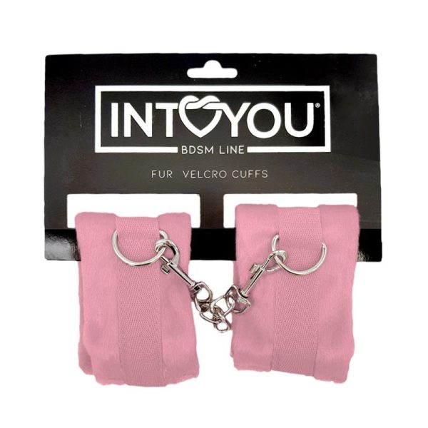 Esposas de Tela con Velcro para Muñecas con Pelo Largo Rosa - imagen 5
