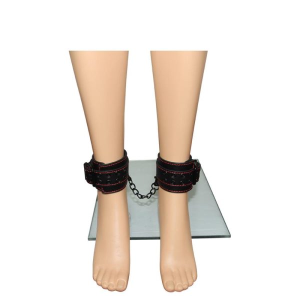 Esposas de Tobillos Bondage Negro - imagen 5