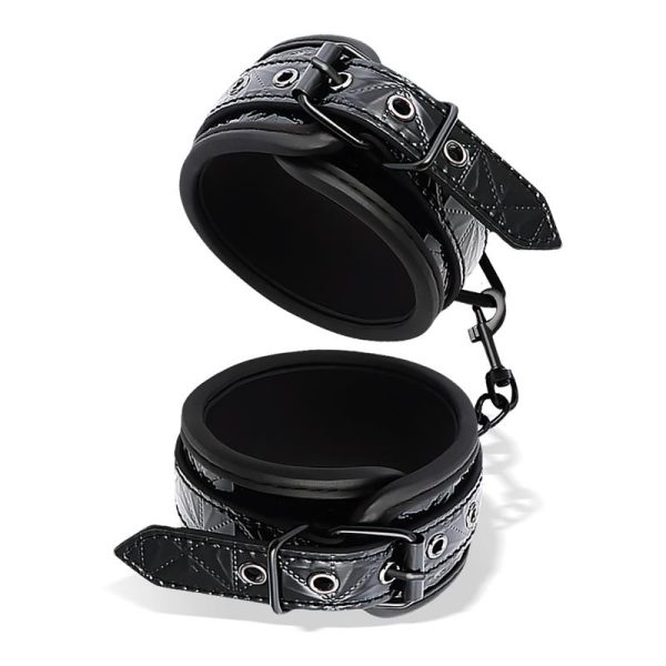 Esposas para Muñeca Ajustable Sapphire Cuero Vegano - imagen 7