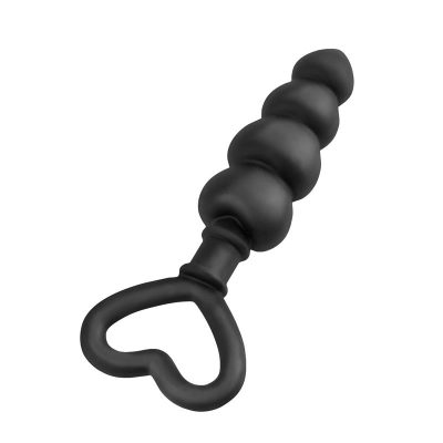 Anal Fantasy Collection Beaded Luv Probe - Color Negro