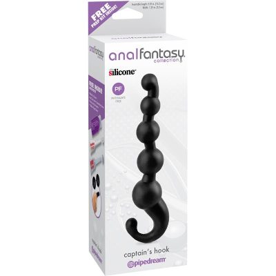 Anal Fantasy Collection Capitán Garfio - Color Negro