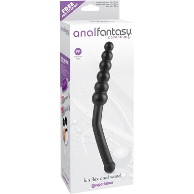 Anal Fantasy Collection Fun Flex Anal Wand - Color Negro