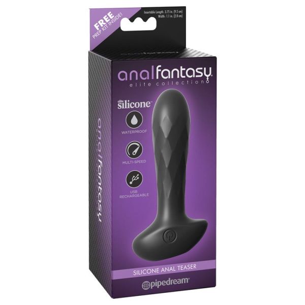 Estimulador Anal Silicona 11.9 cm - imagen 2