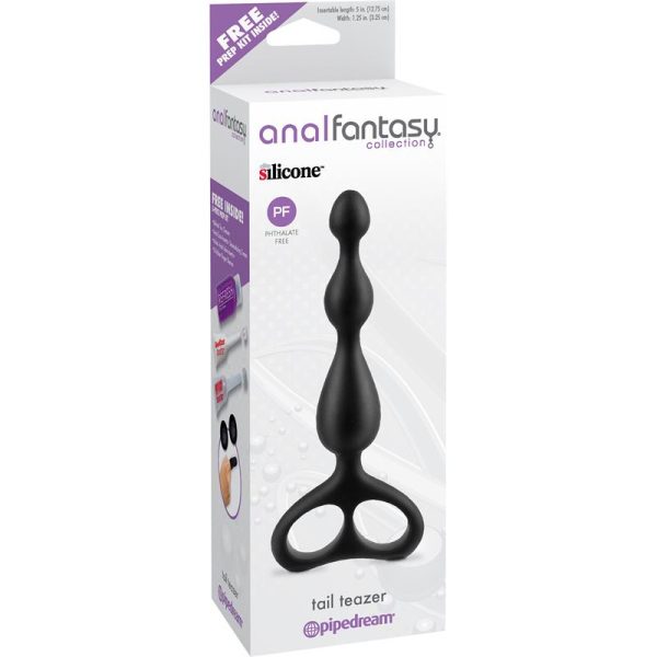 Anal Fantasy Collection Tail Teazer - Color Negro - imagen 3