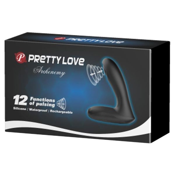 Estimulador Anal y Prostático Archenemy Pulsing USB Silicona - imagen 3