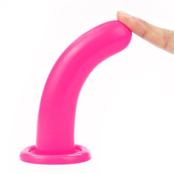 Estimulador Holy Dong 5.5 Silicona Líquida Rosa - imagen 4