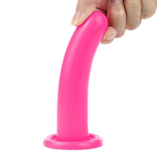 Estimulador Holy Dong 5.5 Silicona Líquida Rosa - imagen 8