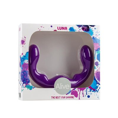 Estimulador Luna Purpura Silicona 25 cm