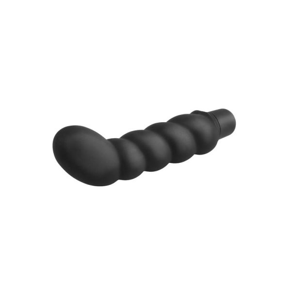 Anal Fantasy Collection  Ribbed P-Spot Vibe - Color Negro - imagen 3