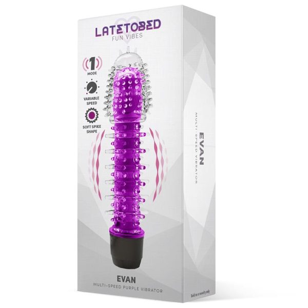 Evan Vibrador Multi Velocidad Púrpura - imagen 4