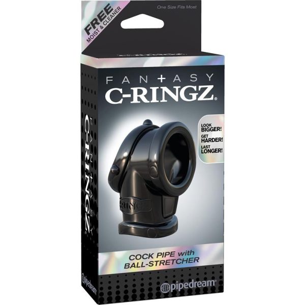Fantasy C-Ringz Anillo con Ball-Strecher Color Negro - imagen 2