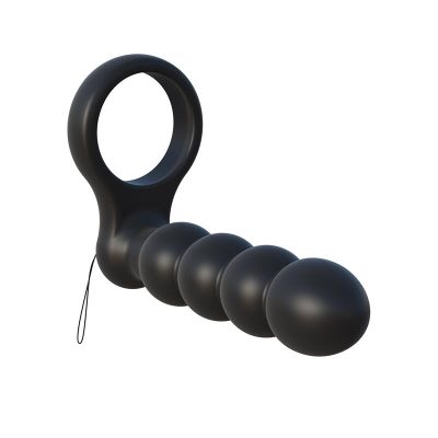 Fantasy C-Ringz Anillo Doble Penetrador con Control Remoto Color Negro