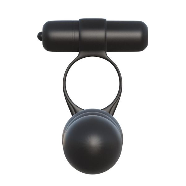 Fantasy C-Ringz Anillo Doble Penetrador Flexible Negro - imagen 3