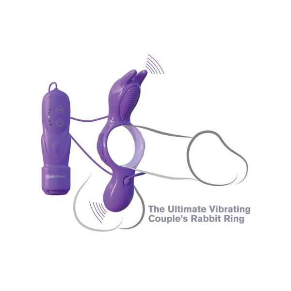 Fantasy C-Ringz Anillo para Él y para Ella Ultimate Rabbit Púrpura - imagen 2