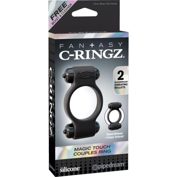 Fantasy C-Ringz Anillo para PArejas  Magic Touch Negro - imagen 7