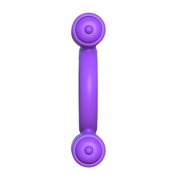 Fantasy C-Ringz Anillo Vibrador de Silicona Double Delight Púrpura - imagen 3