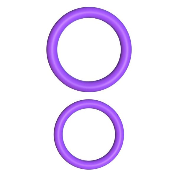 Fantasy C-Ringz Anillos Max-Width de Silicona Púrpura - imagen 4