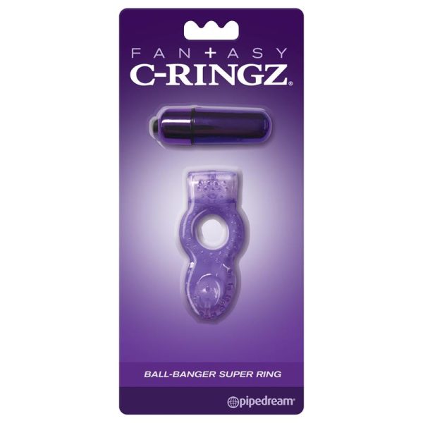 Fantasy C-Ringz  Super Anillo Ball-Banger Púrpura - imagen 2