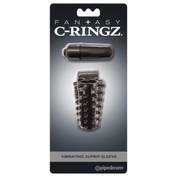 Fantasy C-Ringz Super Jaula Vibradora Negra - imagen 2