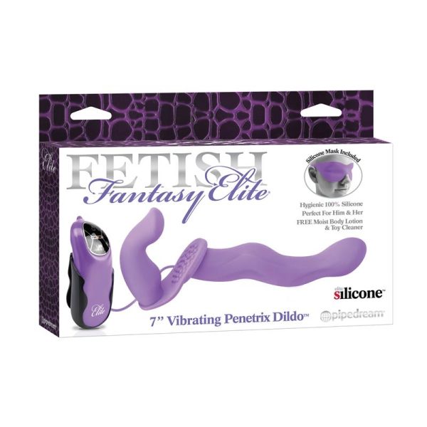 Fetish Fantasy Elite  17, 80 cm Penetrix Dildo Vibrador Púrpura - imagen 3