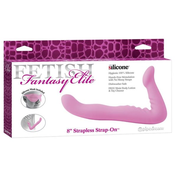 Fetish Fantasy Elite 20 cm Dildo Manos Libres Rosa - imagen 4