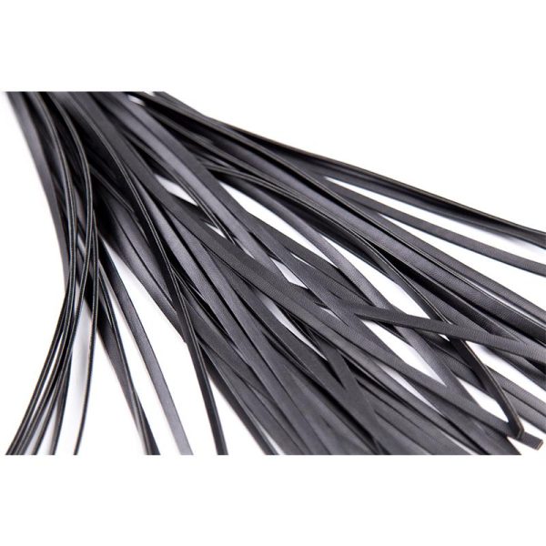 Flogger con Mango Brillante 44 cm Negro - imagen 2