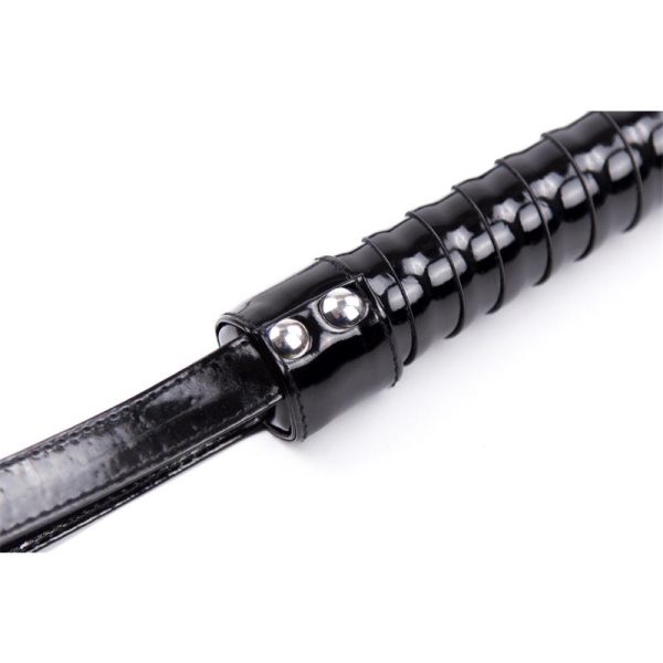 Flogger con Mango Brillante 44 cm Negro - imagen 7