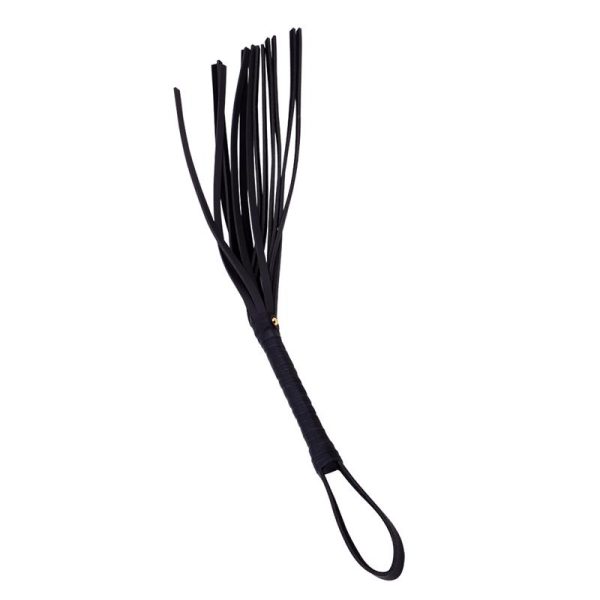Látigo de Cuero 72 cm Negro - imagen 4