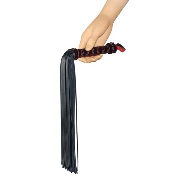 Flogger Principiantes Bondage Negro - imagen 2