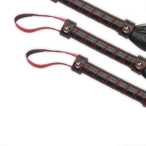 Flogger Principiantes Bondage Negro - imagen 5