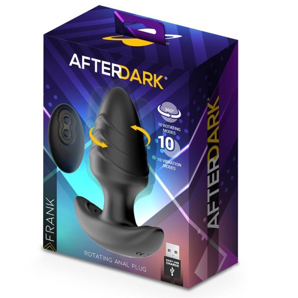 Frank Plug Anal con Vibración y Rotación 360º y Control Remoto - imagen 4