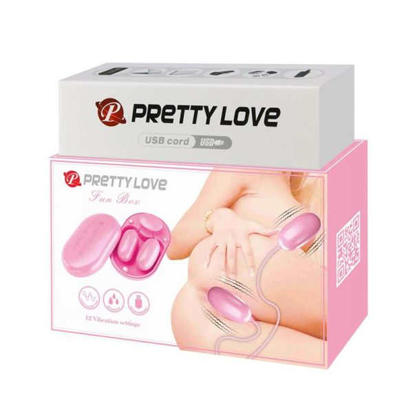 Fun Box Balas Vibradoras con Control Remoto Rosa - imagen 6