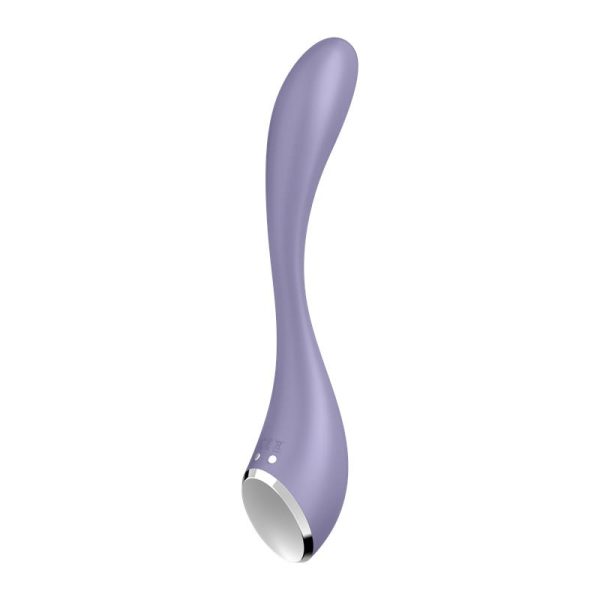 G-Spot Flex 5+ Multi Vibrador con Satisfyer Connect APP Lilac - imagen 2