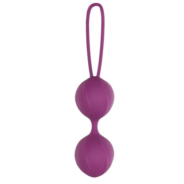 Garbo Bola Doble Kegel Silicona Púrpura - imagen 4