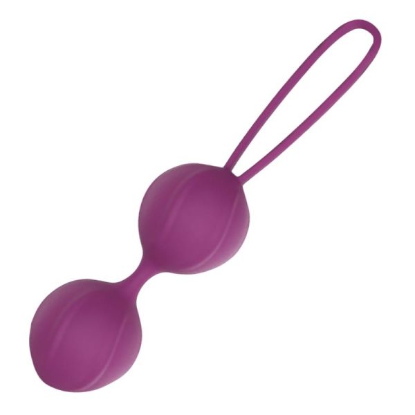 Garbo Bola Doble Kegel Silicona Púrpura - imagen 5