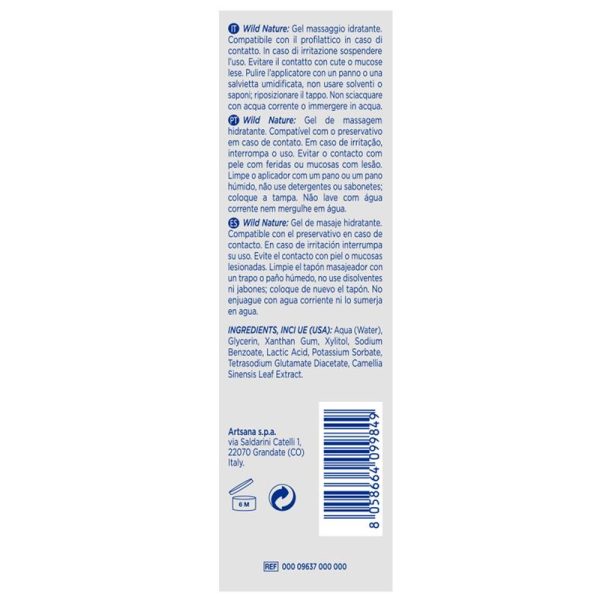 Gel de Masaje Wild Nature 200 ml - imagen 2