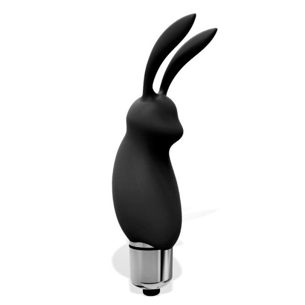 Hopye Bala Vibradora Conejito Silicona Negro - imagen 3