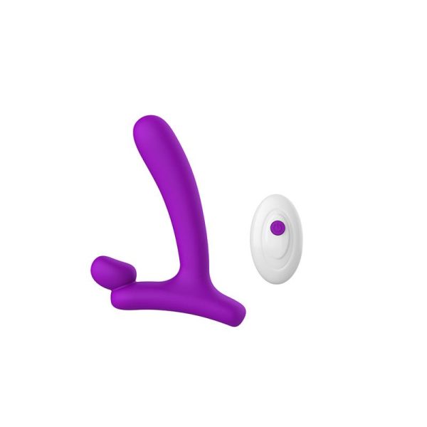 Horny Hunter Plug Anal con Vibración y Control Remoto Silicona Líquida USB - imagen 4