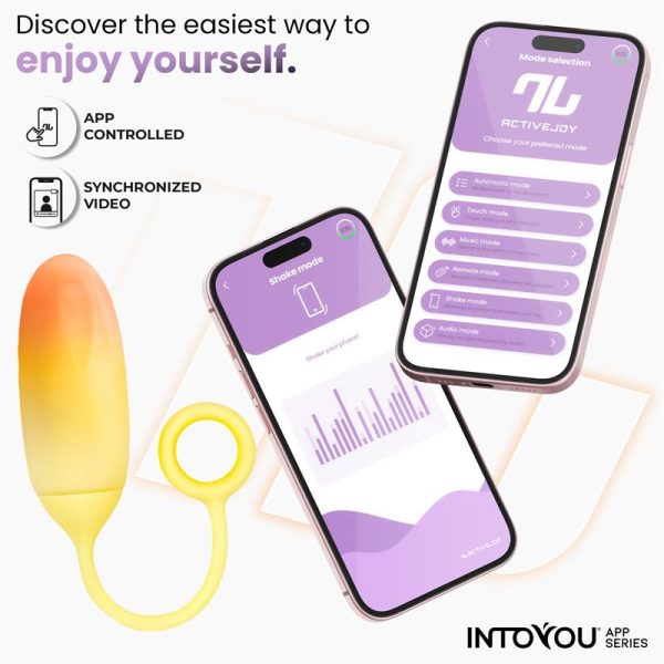 Huevo con APP Silicona Doble Capa Amarillo/Naranja - imagen 9