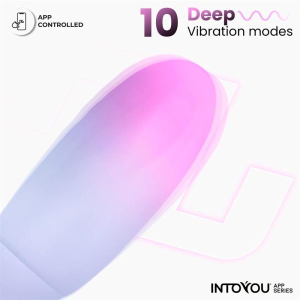 Huevo con APP Silicona Doble Capa Rosa/Azul - imagen 2