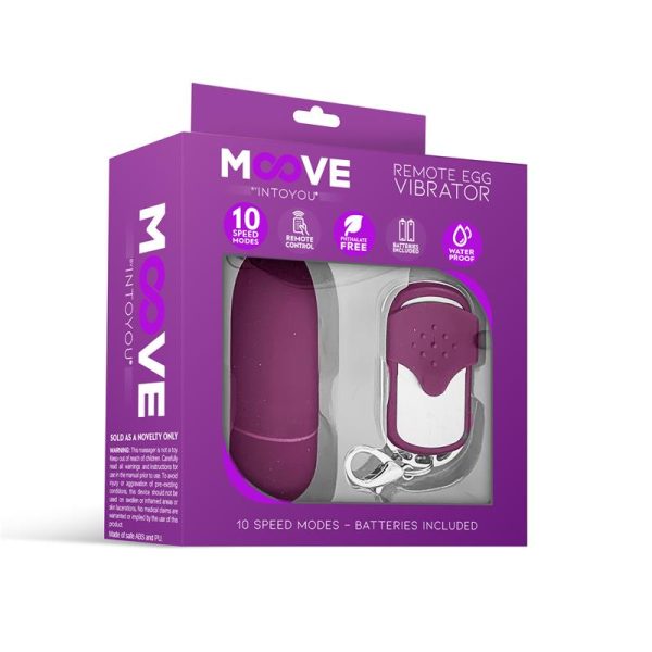 Huevo Vibrador con Control Remoto Dark Purple - imagen 5