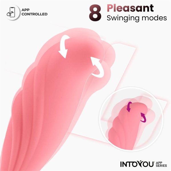 Huevo Vibrador con Movimiento Waving con APP USB - imagen 4