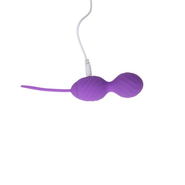 Huevo Vibrador Control Remoto Ridged USB Silicona 7.4 - imagen 6
