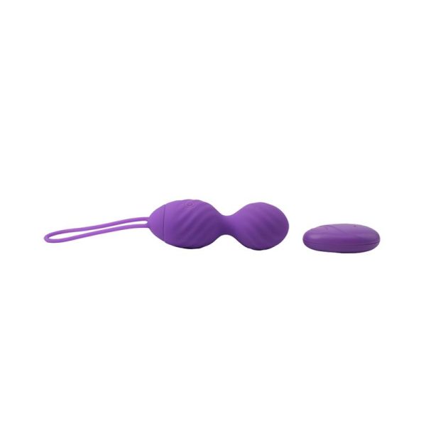 Huevo Vibrador Control Remoto Ridged USB Silicona 7.4 - imagen 5